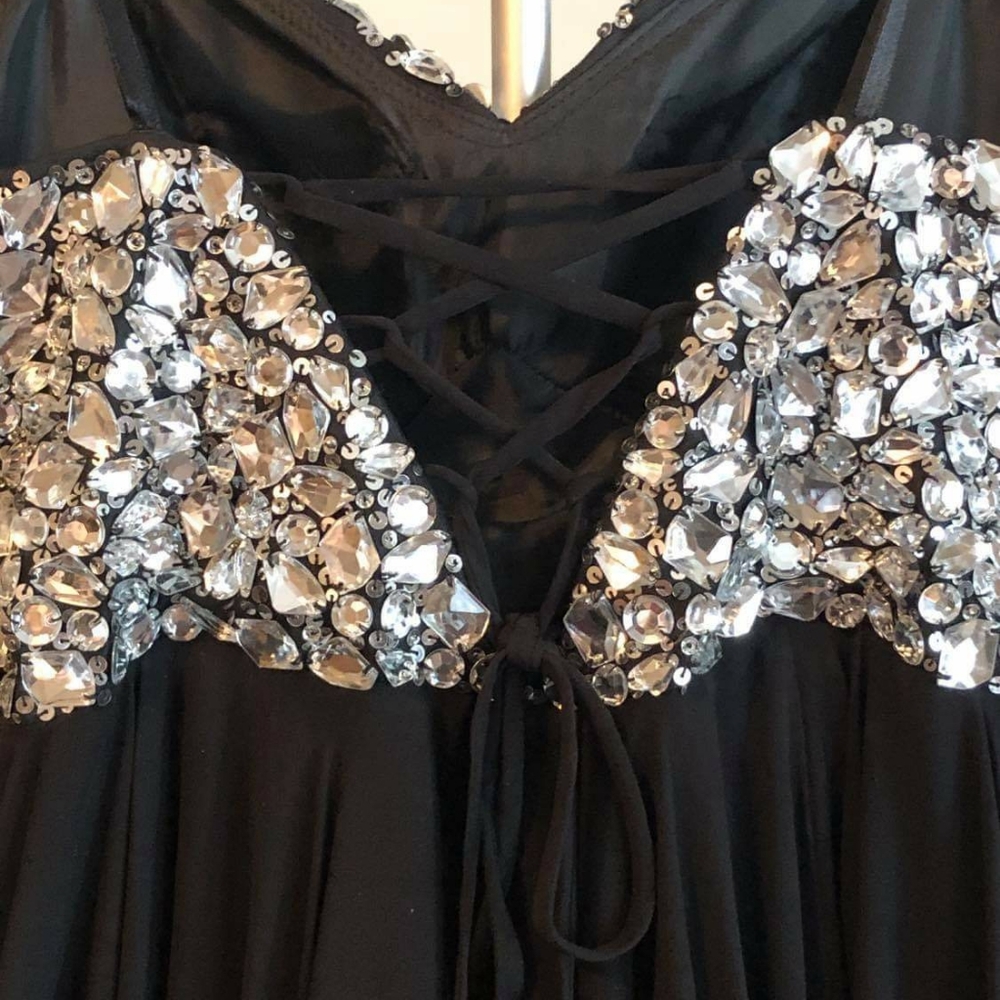 Strapless cocktail dress - Picture 2 of 3